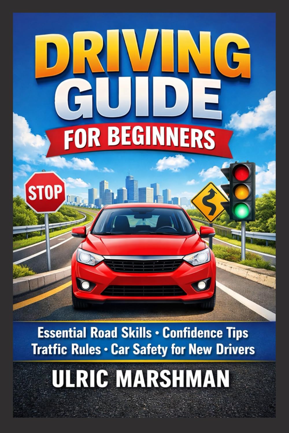 DRIVING GUIDE FOR BEGINNERS: Essential Road Skills Confidence Tips Traffic Rules Car Safety for New Drivers