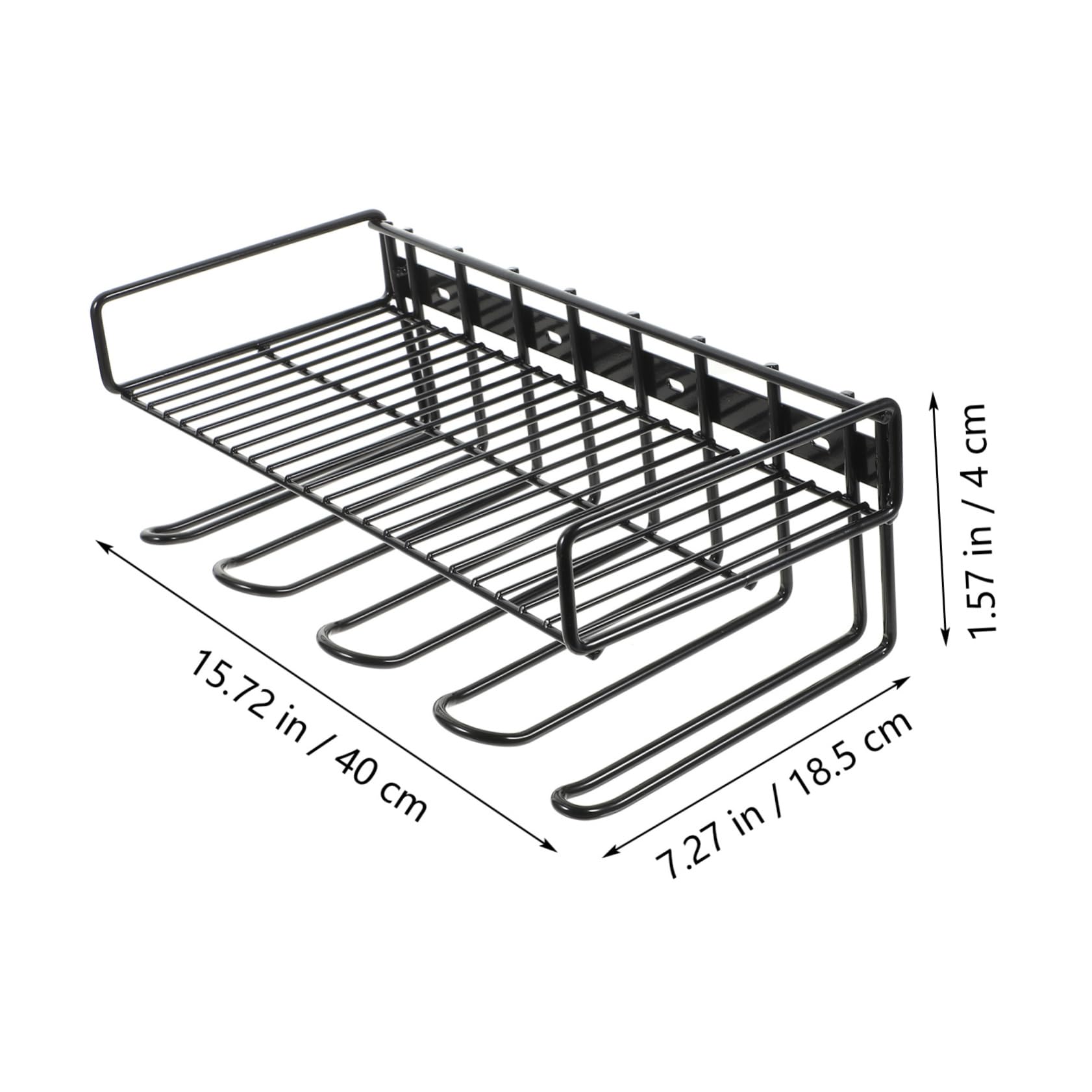 Cabilock Soporte de Herramientas Eléctricas Pared Estante de Almacenamiento de Metal para Taller Organizador de Herramientas Multifuncionales Capacidad para Garaje