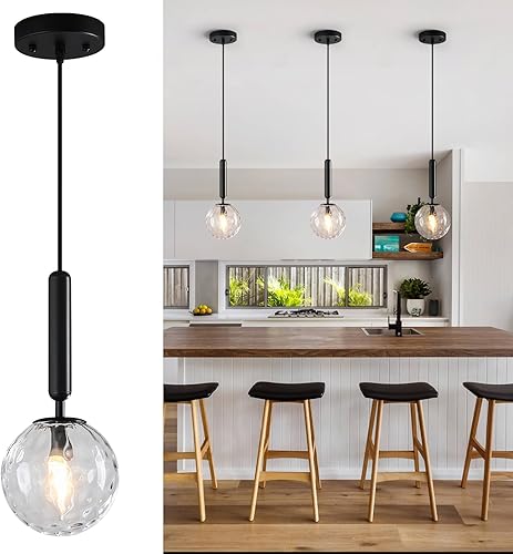 Miniatura 24 de 9-Lights Gold Chandelier with Milk White Glass Mid Century Modern Globe Pendant Light for Foyer Living Room Entryway Hallway Oro (vidrio de