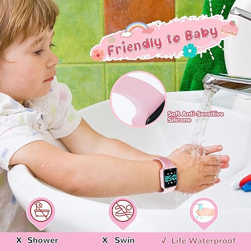 Vista 24 de NN BEN NEVIS Potty Training Watch, Digital Toddler Watch with Countdown/Music/Alarm Clocks/Vibration Reminder and Waterproof, Remind Toddler to Go