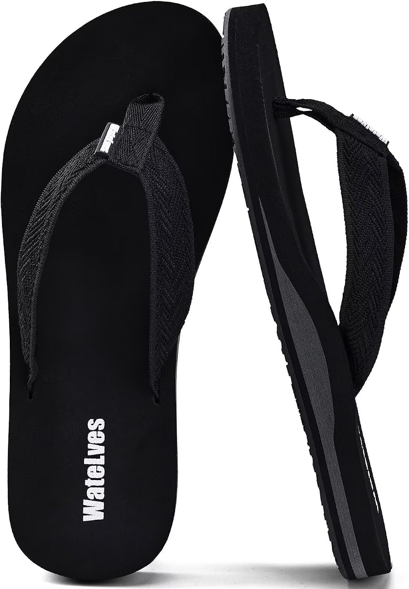 WateLves Mujer-Chanclas-Tanga-Sandalias-Zapatos de Playa Ligeros y cómodos para Vacaciones Caminar-Baño-Piscina