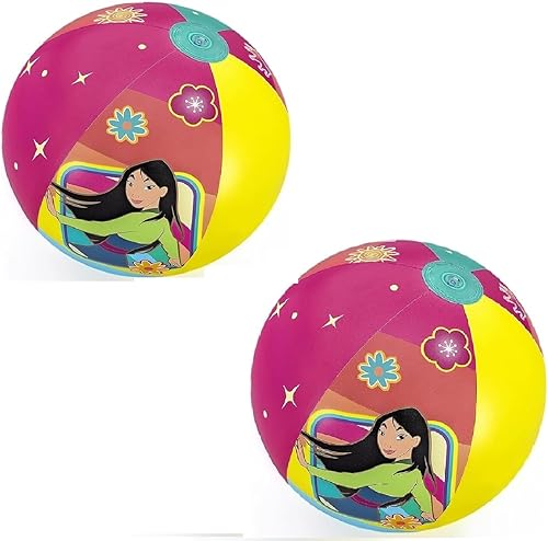 Miniatura 6 de TOY DEALS Pelotas de playa inflables de Estados Unidos para niños, juguetes de playa para niños y niños, juegos de piscina, juguete de piscina 2+