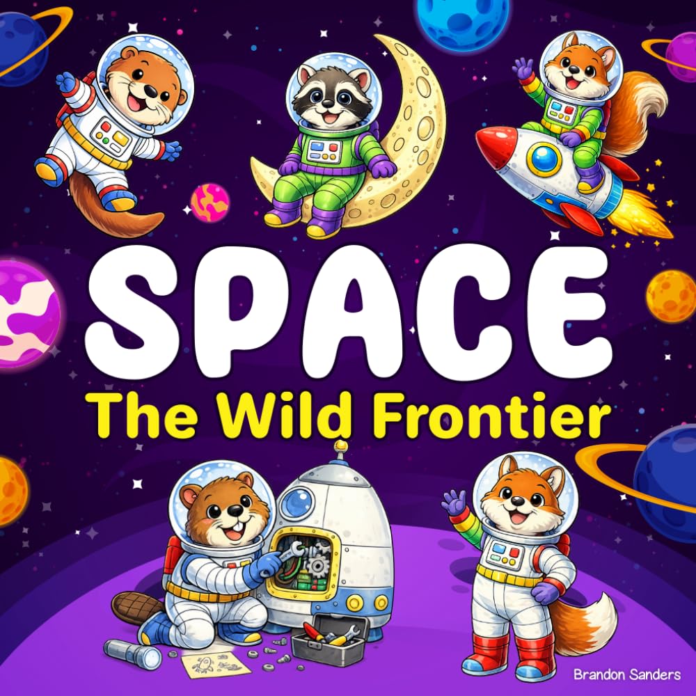 Space: A Fun Filled Coloring Book For All Ages!