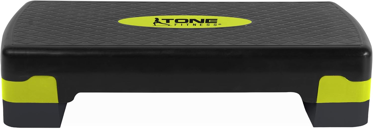 Tone Fitness Aerobic Step, Yellow | Exercise Step Platform : Sports & Outdoors
