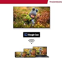 Vista 9 de Thomson Streaming Stick 140, 4K UHD, Google TV, Control de voz inteligente, WiFi, Google Cast