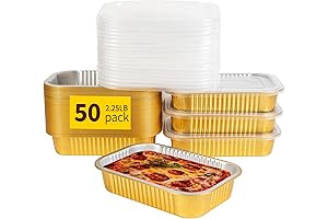 Aluminum Pans Foil Meal Prep Containers