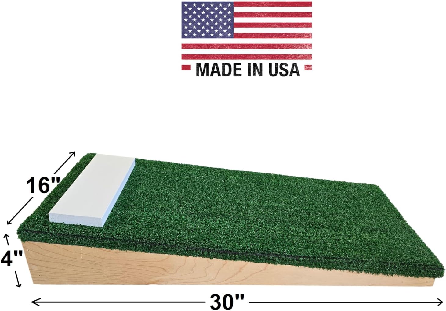 My First Mound 4 Inch Portable Youth Mini Baseball Pitching Mound for Ages 3-9