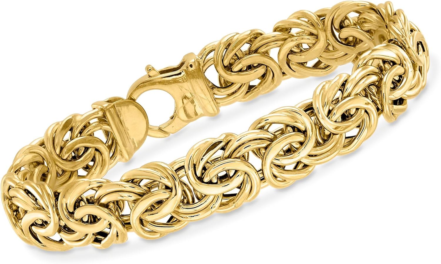 Ross-Simons 14kt Yellow Gold Byzantine Bracelet