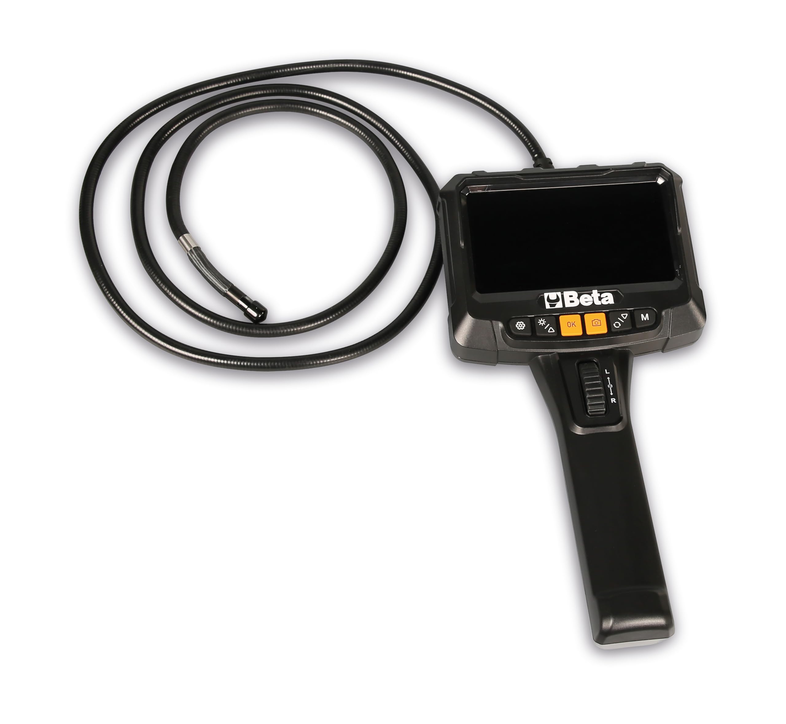 Beta 961N, Vidéoscope électronique HD 5", Sonde flexible à 360° de 1,5 m, IP67, Enregistrement vidéo/photo, Outil de diagnostic professionnel