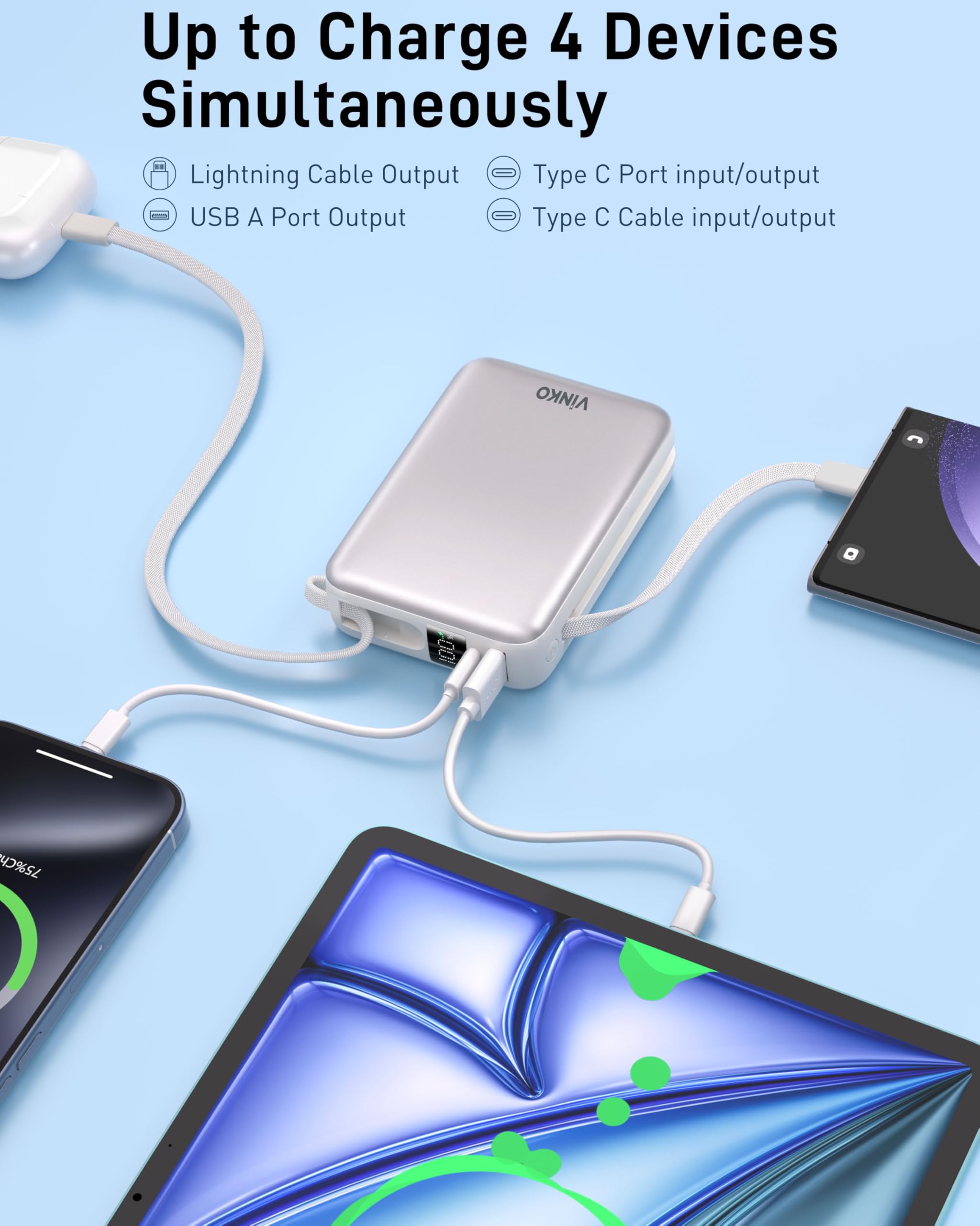 VINKO Power Bank Piccolo 20000W