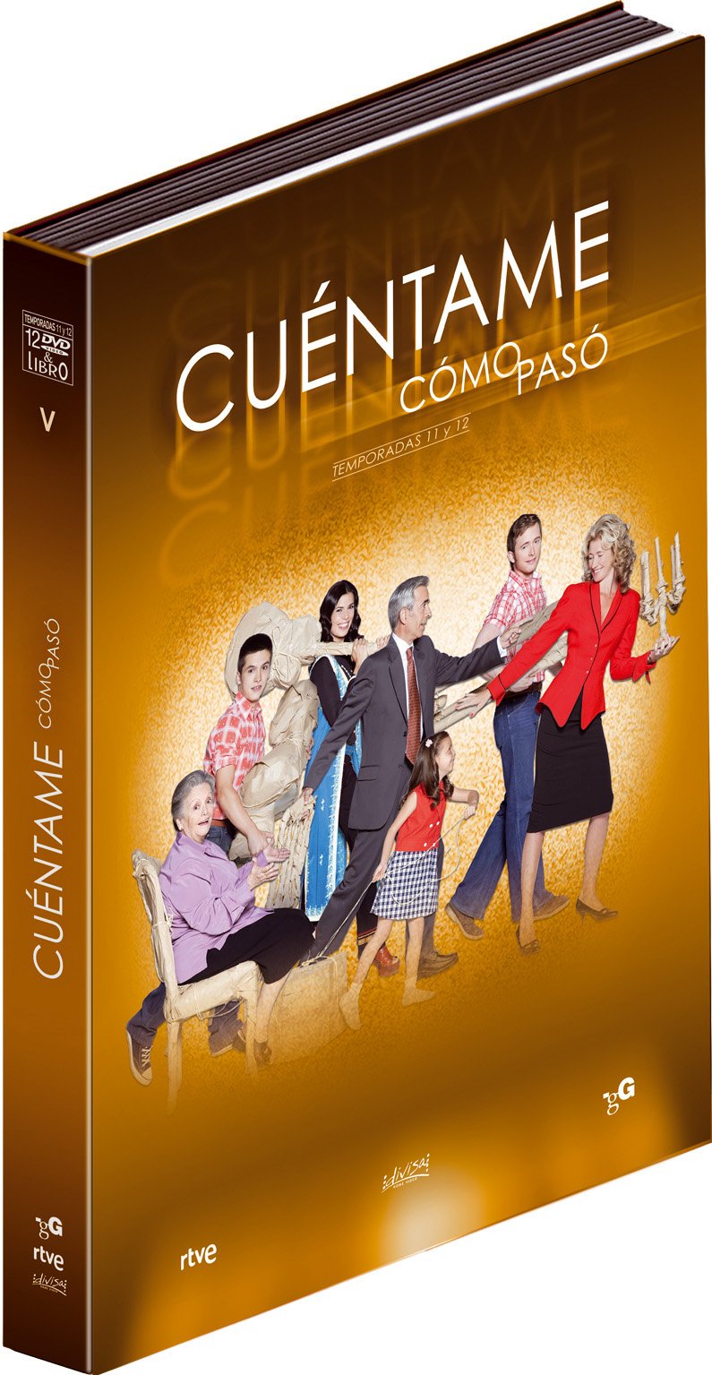 Cuentame Como Paso en DVD para Tardes de Maratón en Familia con Libro de Colección