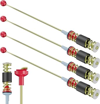 DC97-16350U DC97-16350T Washer Suspension Rods for SAMSUNG WA50R5200AW/US WA50R5400AV/US WA45T3200AW/A4 WA50R5400AW/US WA45H7000AW/A2 and WA45N3050AW/A4 Washing Machine - 4 PCS