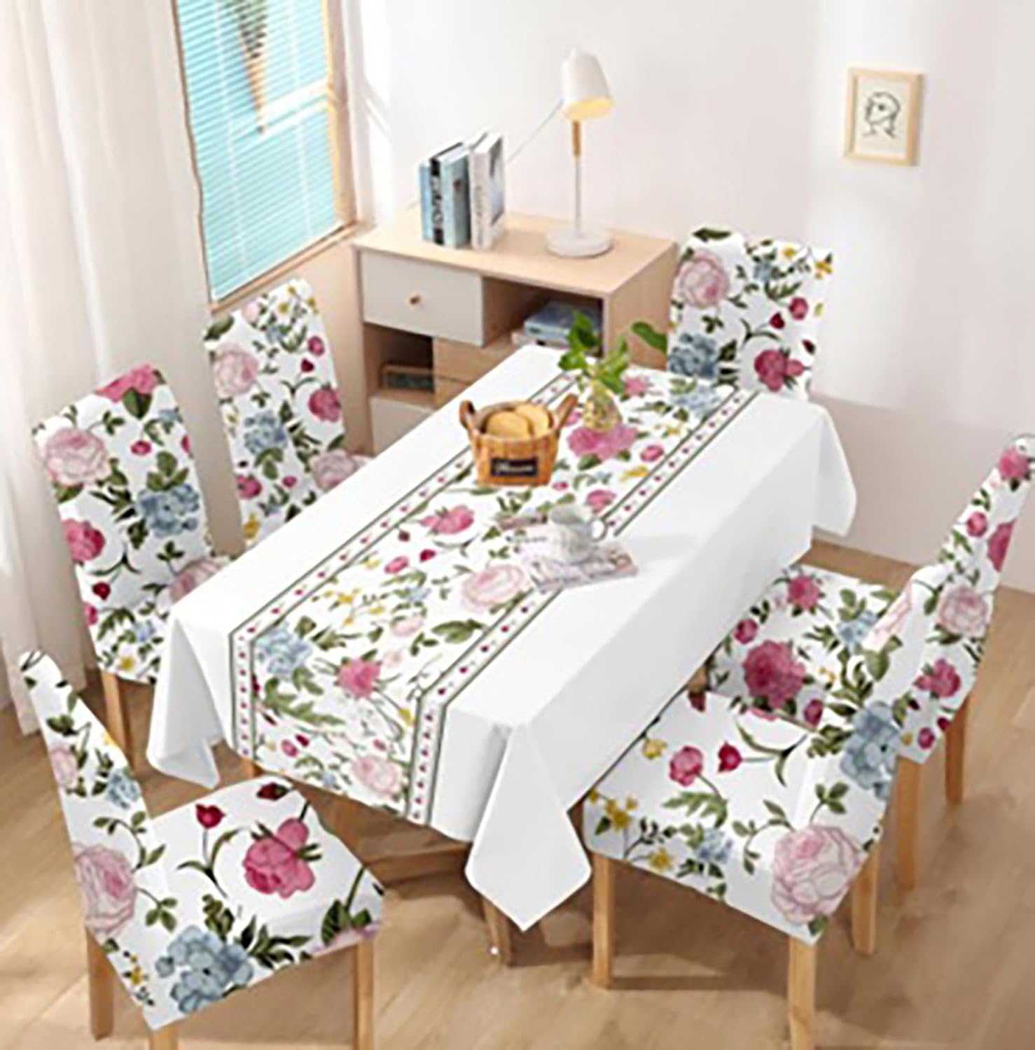 Buy House of Quirk Dining Table Cover Waterproof for Kitchen Dining