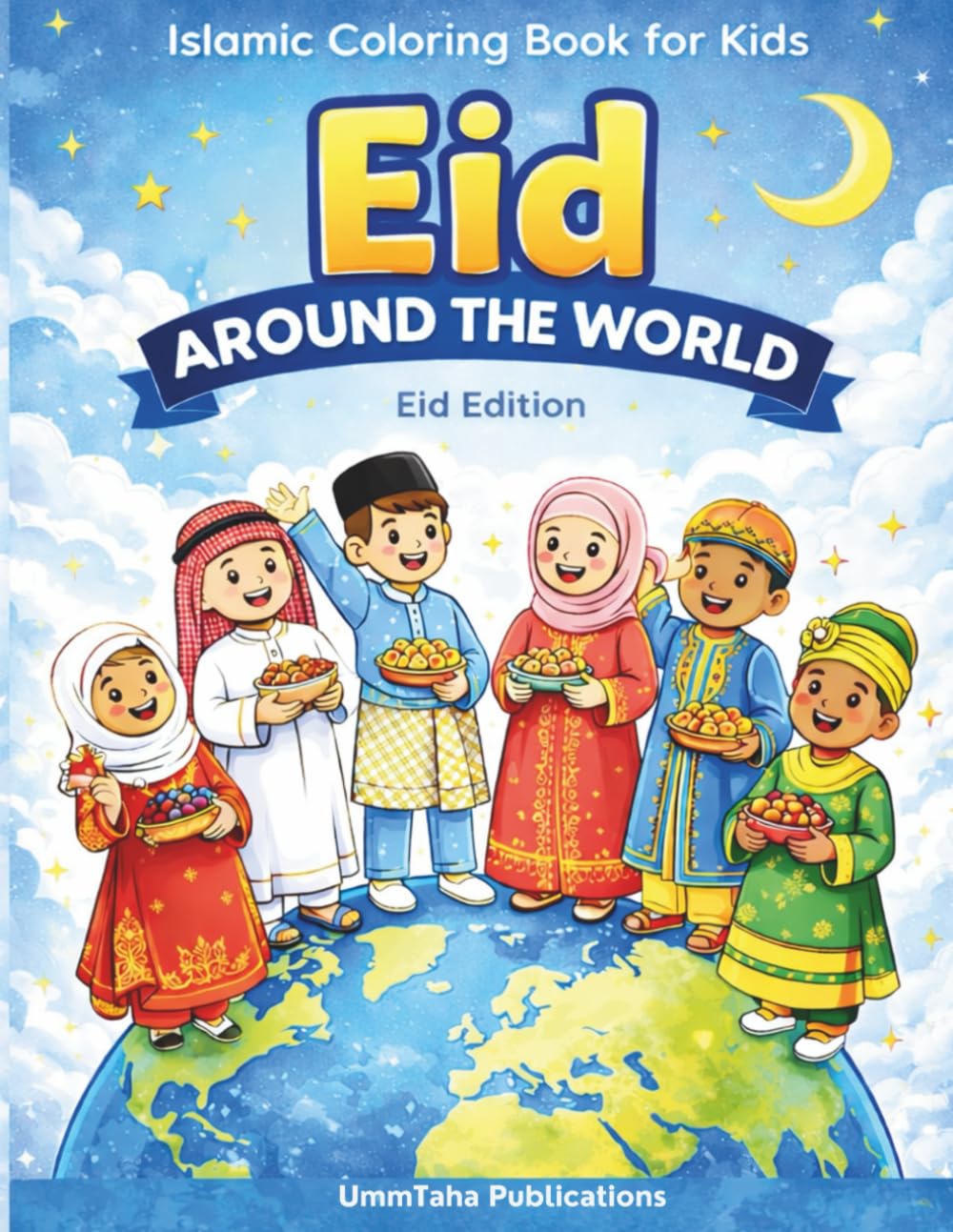 Islamic Coloring Book for Kids: Eid Around the World