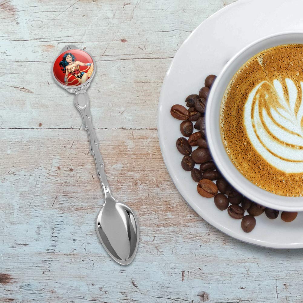 Wonder Woman Character Novelty Collectible Demitasse Tea Coffee Spoon