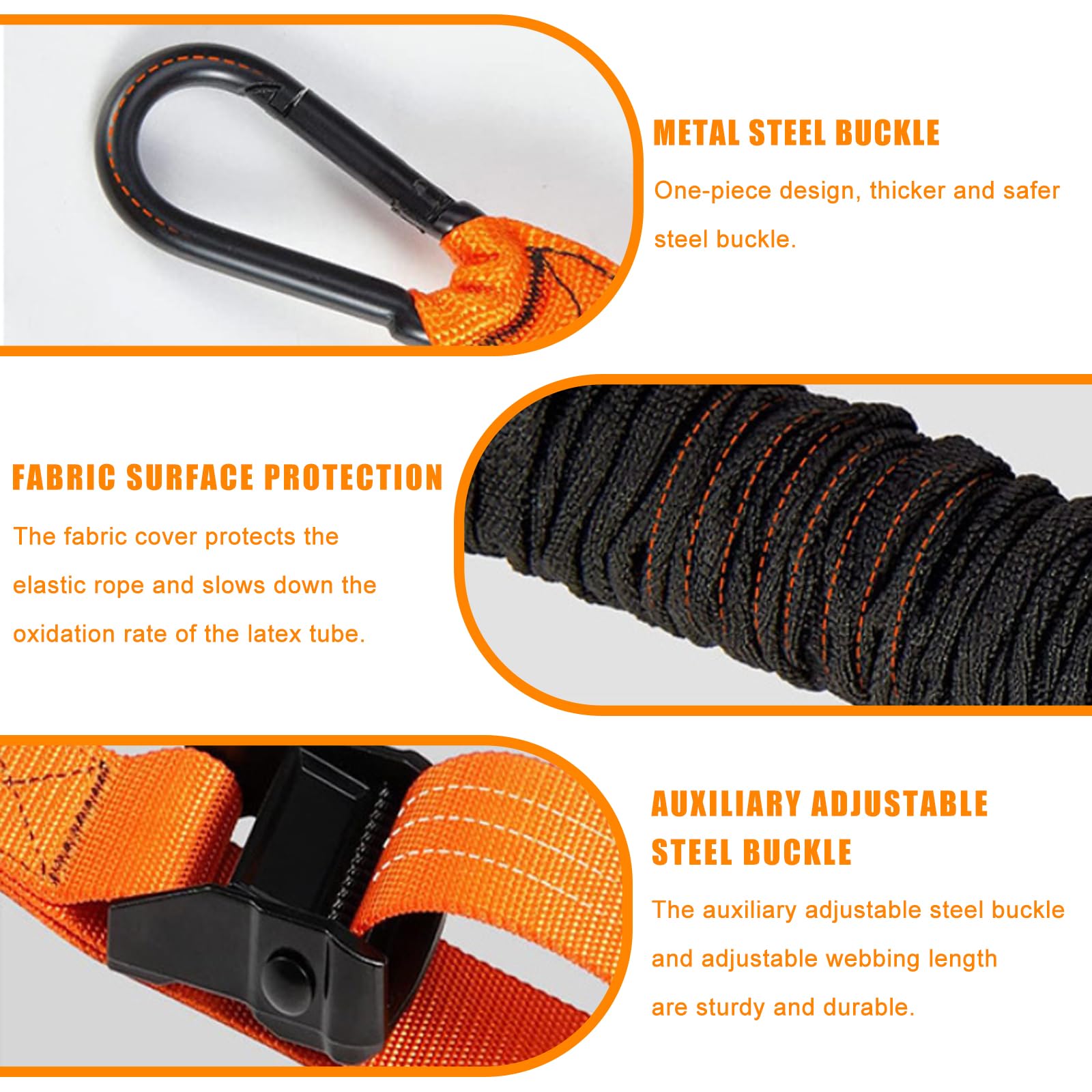 Fascia regolabile da 225 libbre: pedali poggiapiedi di aiuto per push-up, fasce di resistenza per pull-up, manico in schiuma, fasce per principianti, per palestra e allenamento (arancione)