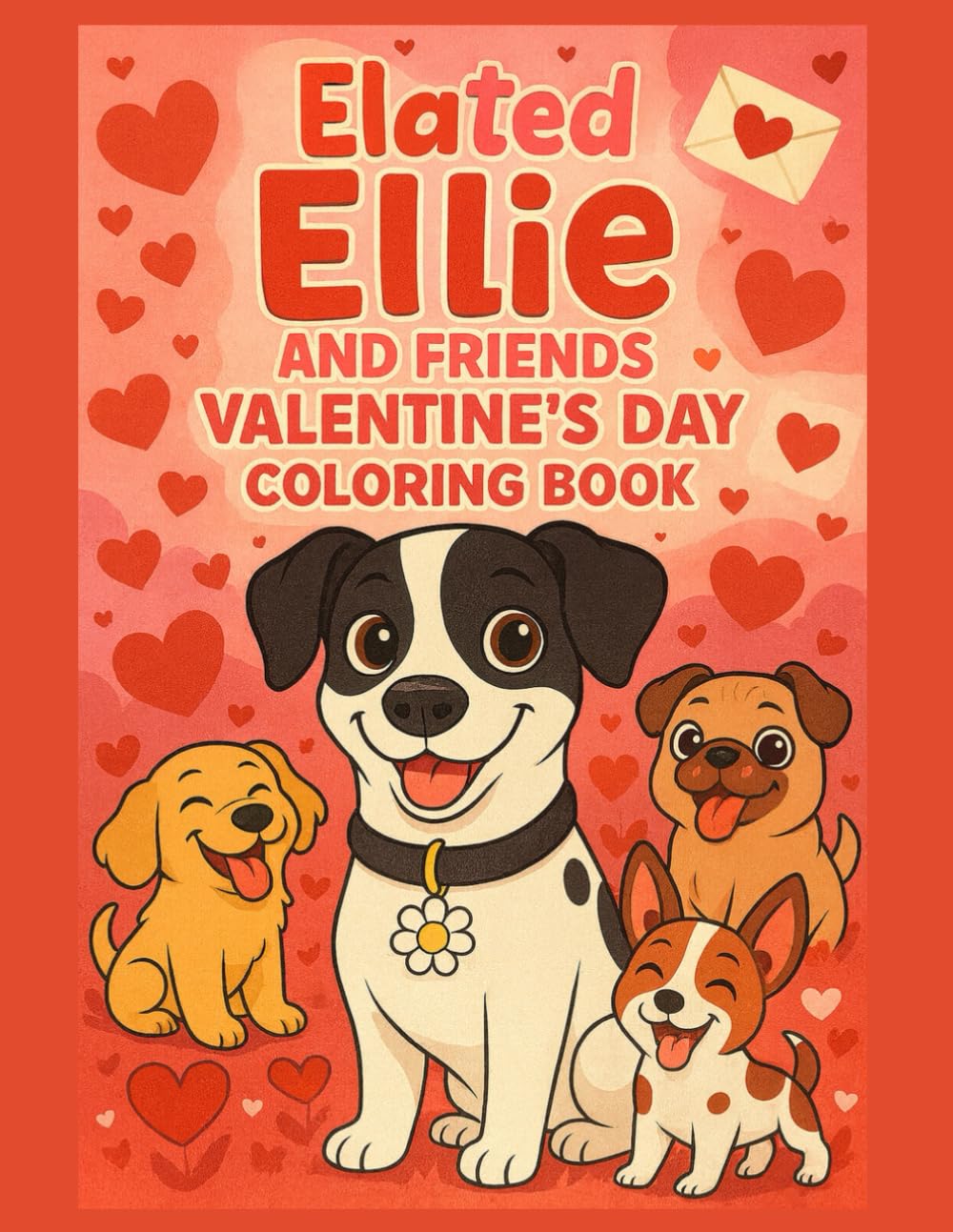 Elated Ellie and Friends Valentine's Day Coloring Book