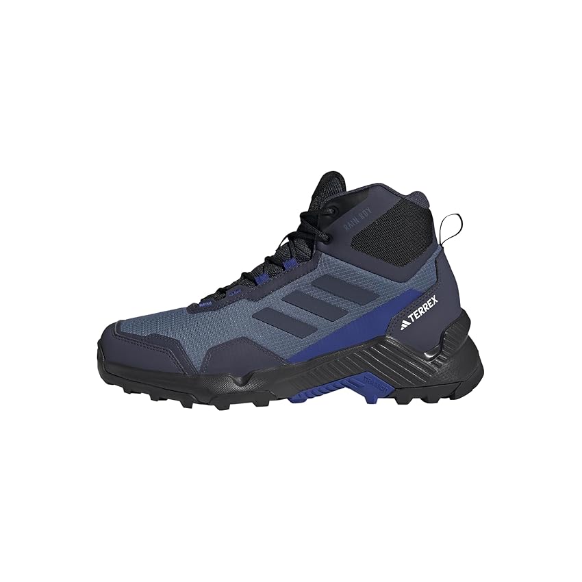 adidas Uomo Eastrail 2.0 Mid Rain.RDY Waterproof Hiking Shoes, Wonder Steel/Shadow Navy/Semi Lucid Blue, 44 2/3 EU
