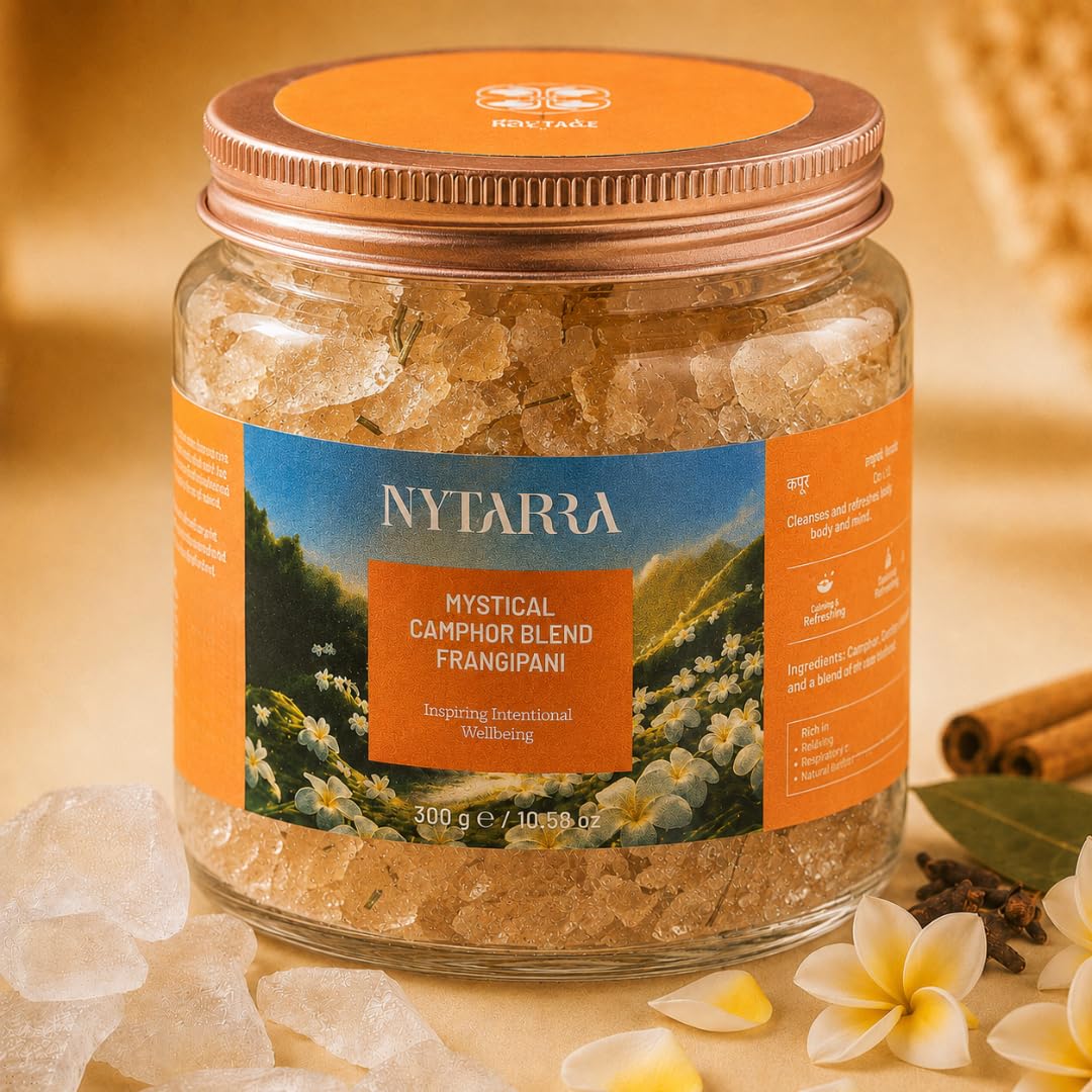 Nytarra Rose Camphor Blend - Diffuser & Puja Rituals -21 Nytarra Rose Camphor Blend - Diffuser & Puja Rituals -21