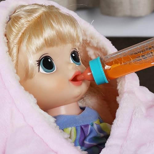 Miniatura 4 de Paquete de 14 accesorios para muñecas de bebé juego de alimentación y cuidado de muñecas de bebé incluye bolsa de pañales pañales de muñeca botella