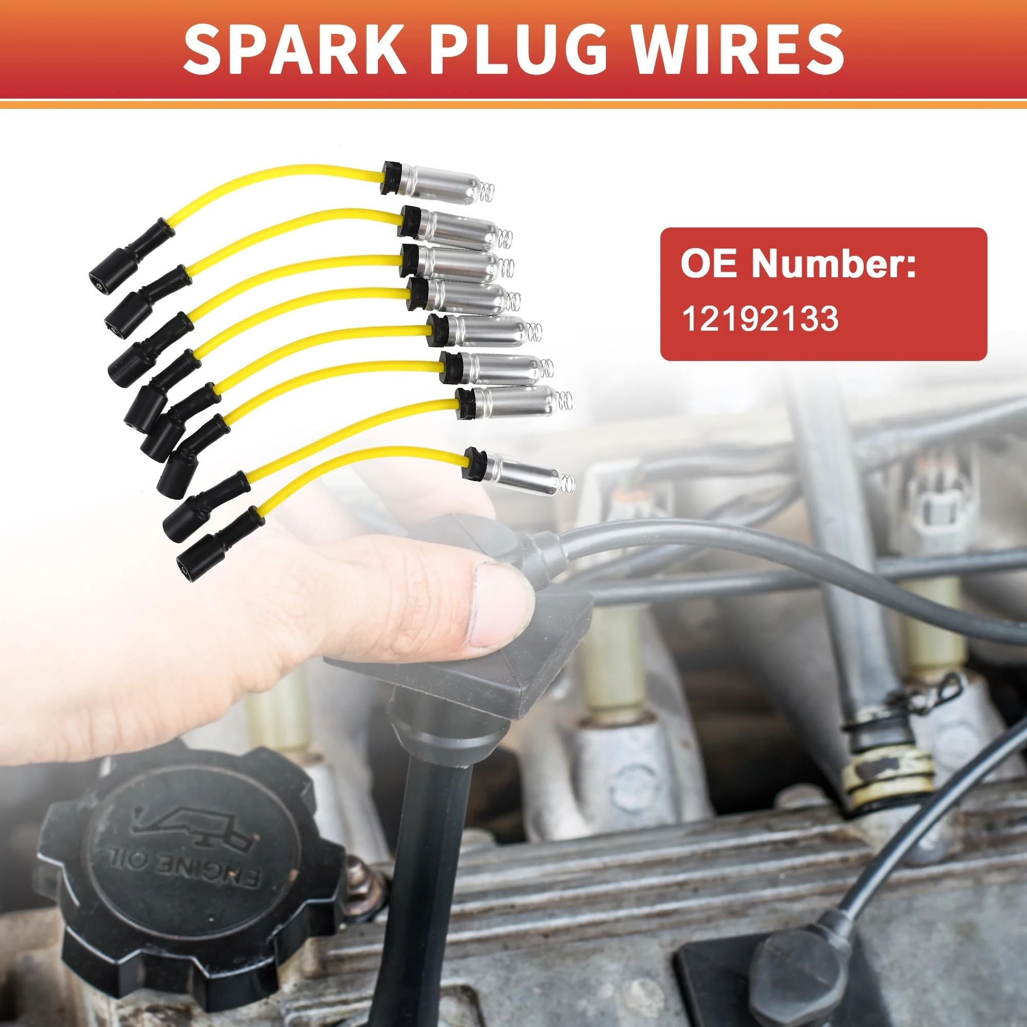 Cables de bujía Para Cadillac Para Escalade 8 Cyl 5.3L 6.0L
