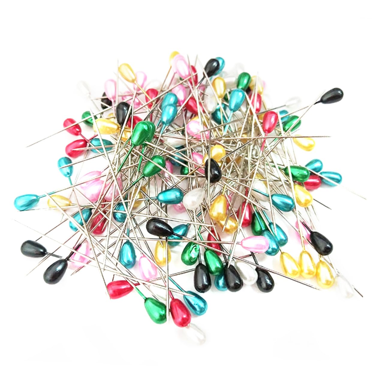 NUOBESTY Juego De 3 Piezas De Herramientas Esenciales para Costura Y Manualidades con Forma De Lágrima Planas Rectas Y Fáciles De Usar 288 Unidades X 3