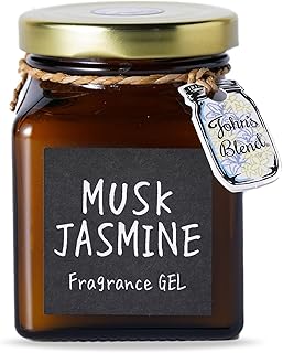 ジョンズブレンド 芳香剤 ムスクジャスミン フレグランスジェル 約4週間分 玄関 トイレ 寝室 ルームフレグランス 置き型 プチギフト