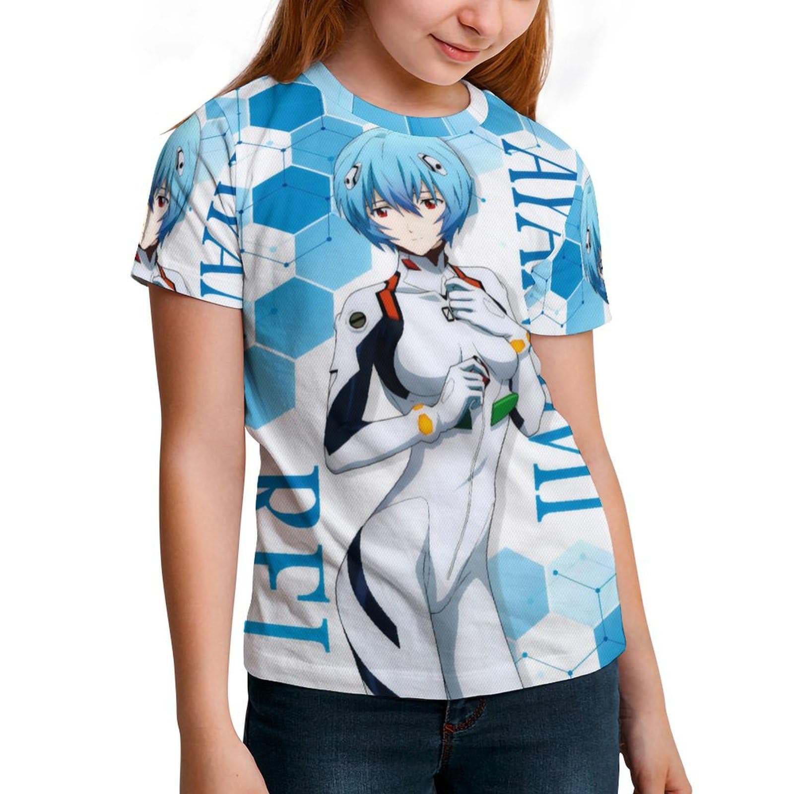 希少レア　エヴァンゲリオン　綾波レイ　　ライオンズ　　半袖Tシャツ　Sサイズ 希少レア エヴァンゲリオン 綾波レイ ライオンズ 半袖Tシャツ S