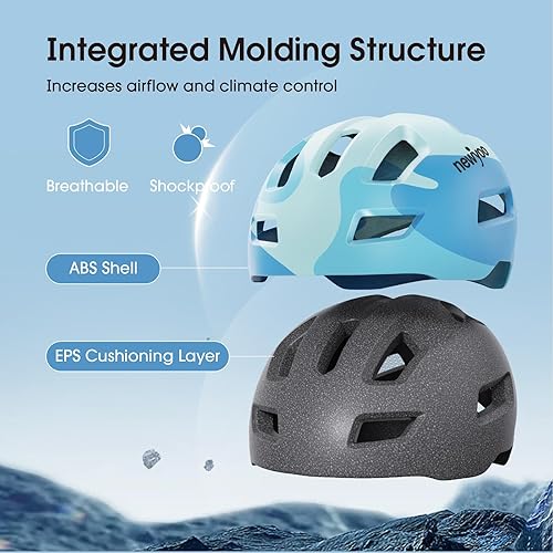 Miniatura 7 de newyoo Triciclo para niños pequeños con casco, bicicleta para niños pequeños, triciclos para niños de 1 a 3 años, casco de bicicleta para niños de 3