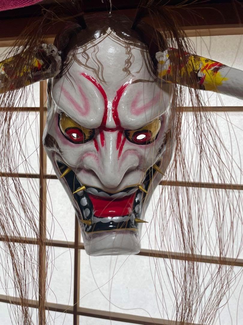 能面　龍神　大蛇　神楽面 神楽面】大蛇【能面】 能面龍神大蛇神楽面