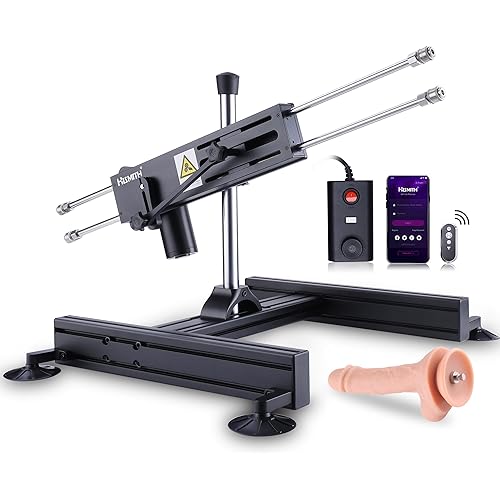 Hismith Premium Sex Machine, 100W Double Penetration Duo Play KlicLok Love Thrusting Machine 2.0 Pro with Intelligent APP Control