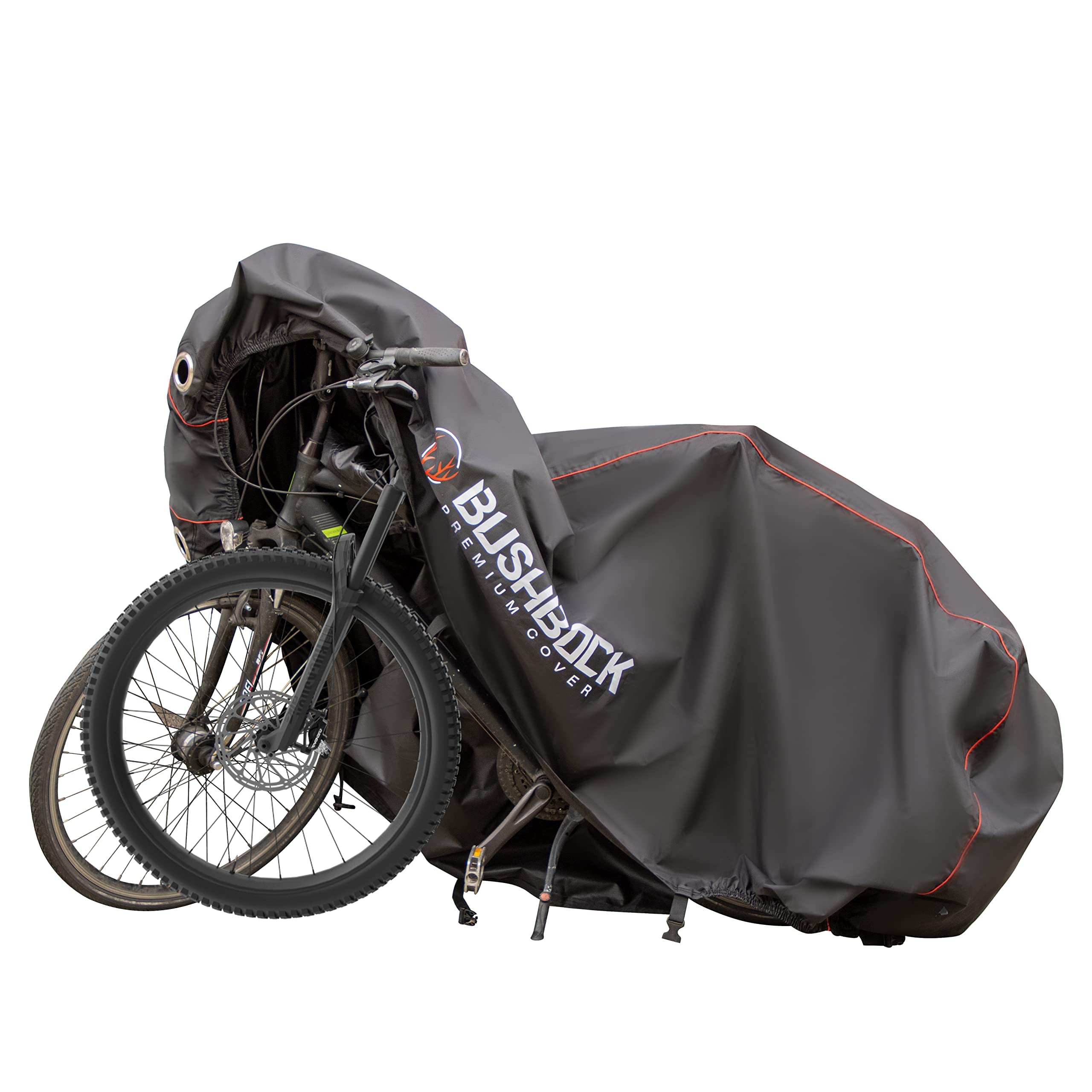 BUSHBOCK® Premium Ripstop - wasserdicht & wetterfest - schützt 1-3 Fahrräder - ultrareißfest - für Radfahrer und Outdoor