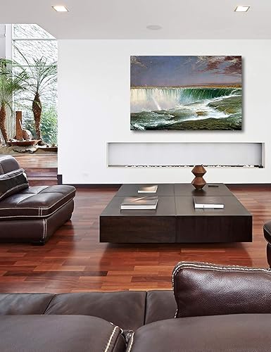 Miniatura 9 de DECORARTS -Merced River, Yosemite Valley, Albert Bierstadt Reproducciones de arte clásico. Impresiones giclée y marco a juego para decoración del