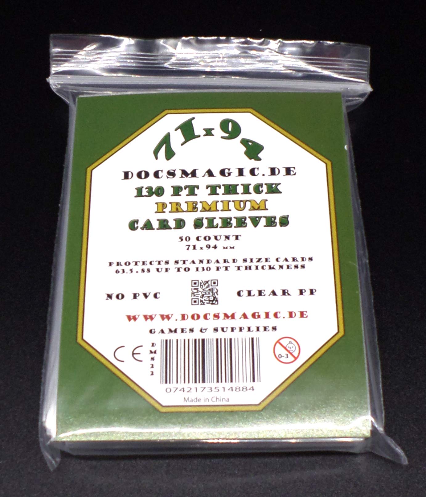docsmagic.de 1.000 Mini European Board Game Sleeves - 10 Packs - 47 x 70 - Small EU - 44 x 68 — view 35