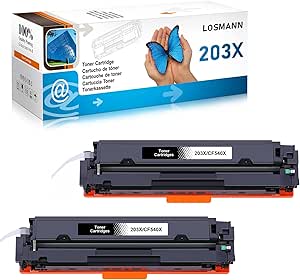 Mooho 203X Toner Kompatible für HP 203X 203A CF540X CF540A, Toner für HP Color Laserjet Pro MFP