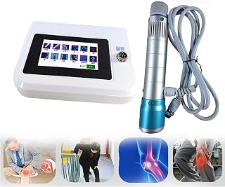 Extracorporal Shockwave ED Therapy Machine for Erectile Dysfunction Machine Touch Screen Pain Relief Body Massager Muscle Relax Massage Gun with 11 Massage Heads,V100