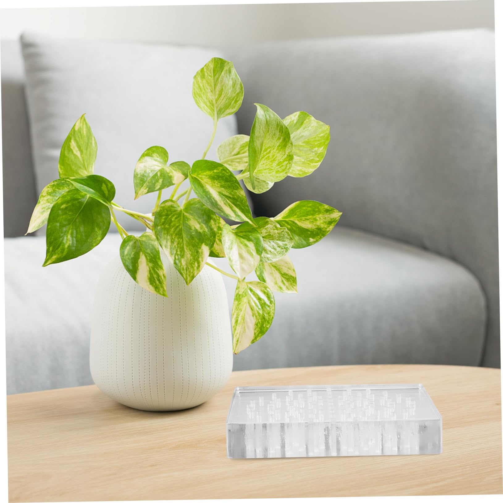 Support de présentation en bois pour sushis avec plateau et outils de service