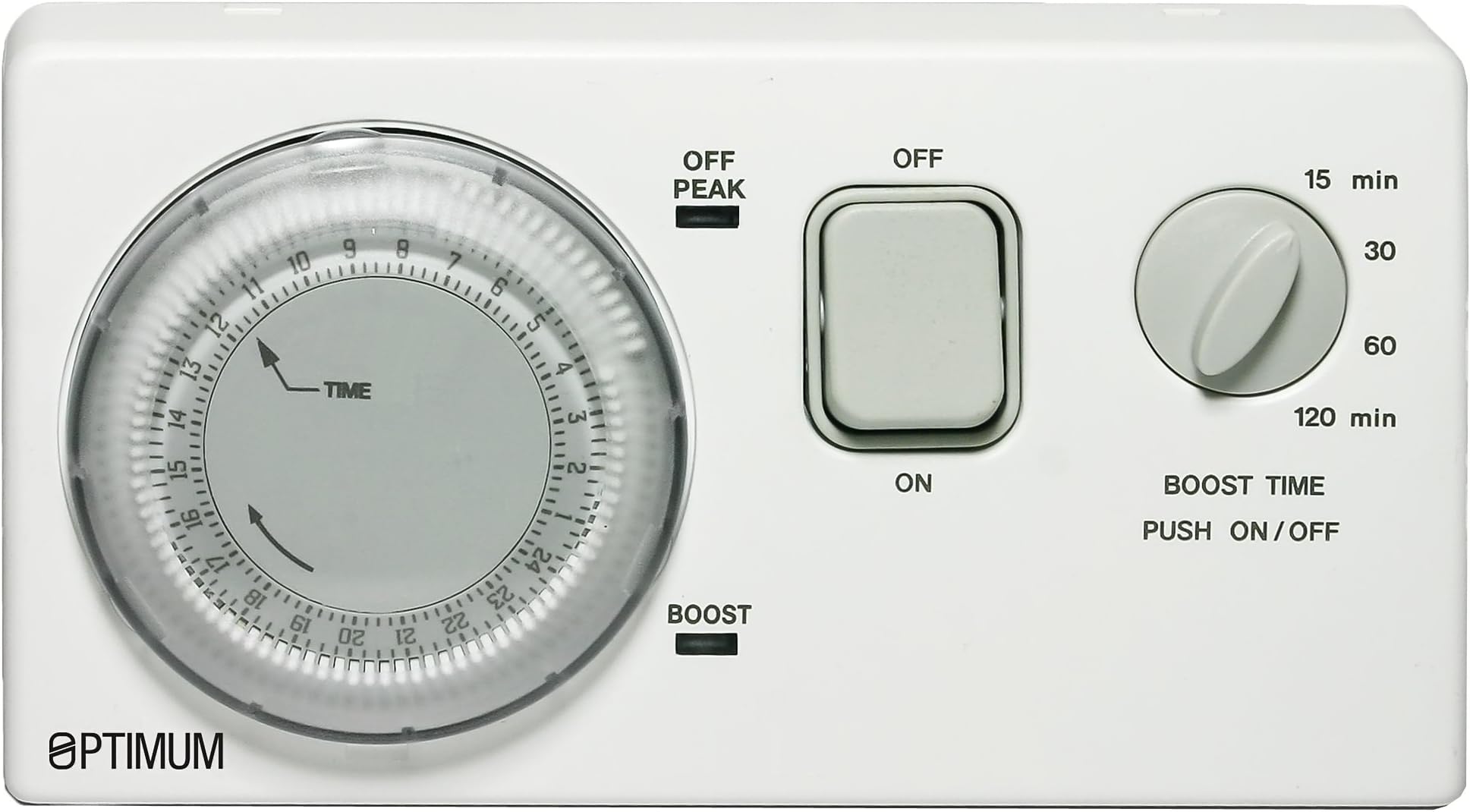 Optimum OP-ECOSAVE Economy 7 Time Switch, 230 V, White