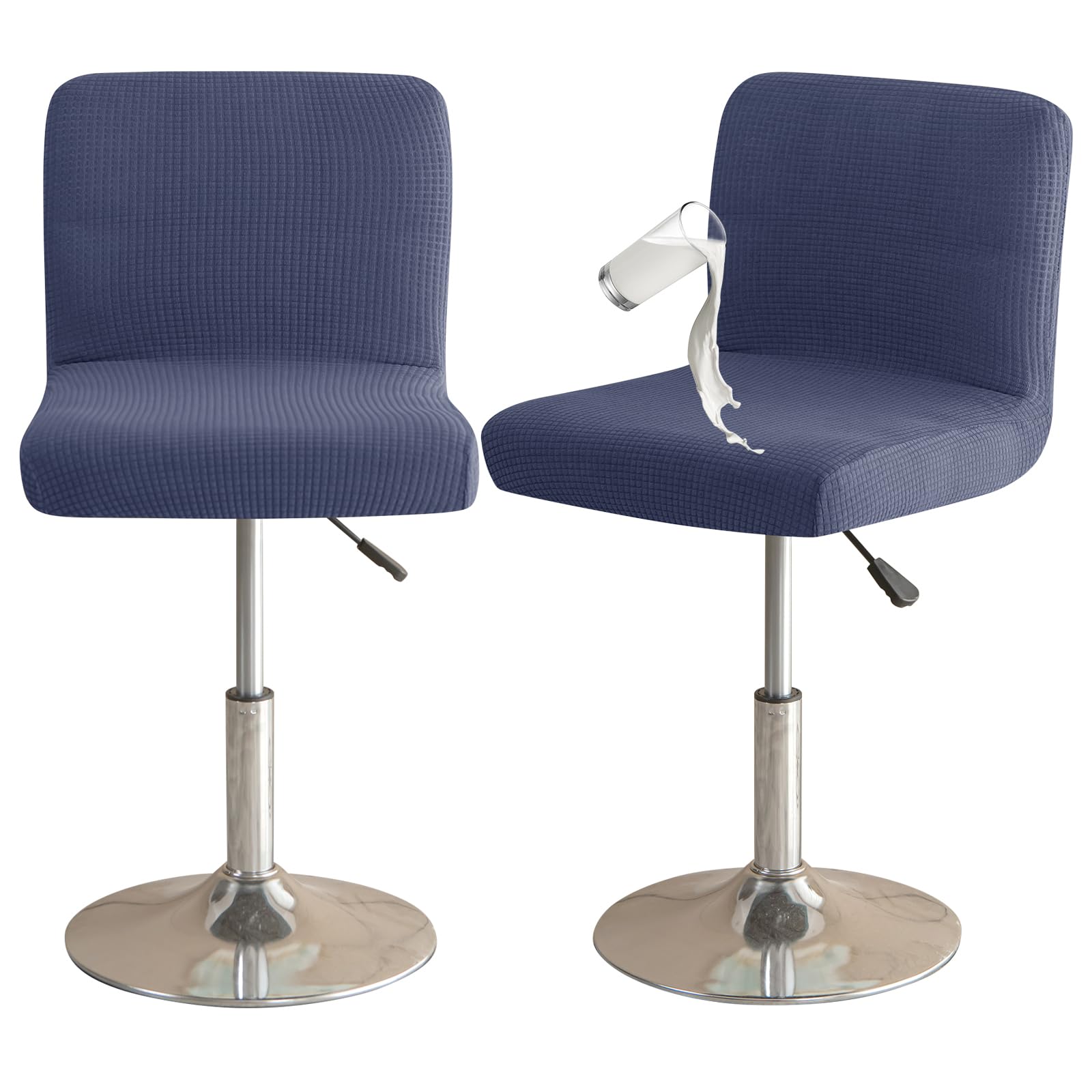 Chair Covers Bar Stool Cover 2pc Bar Chair Cover Swivel Bar Stool Slipcover