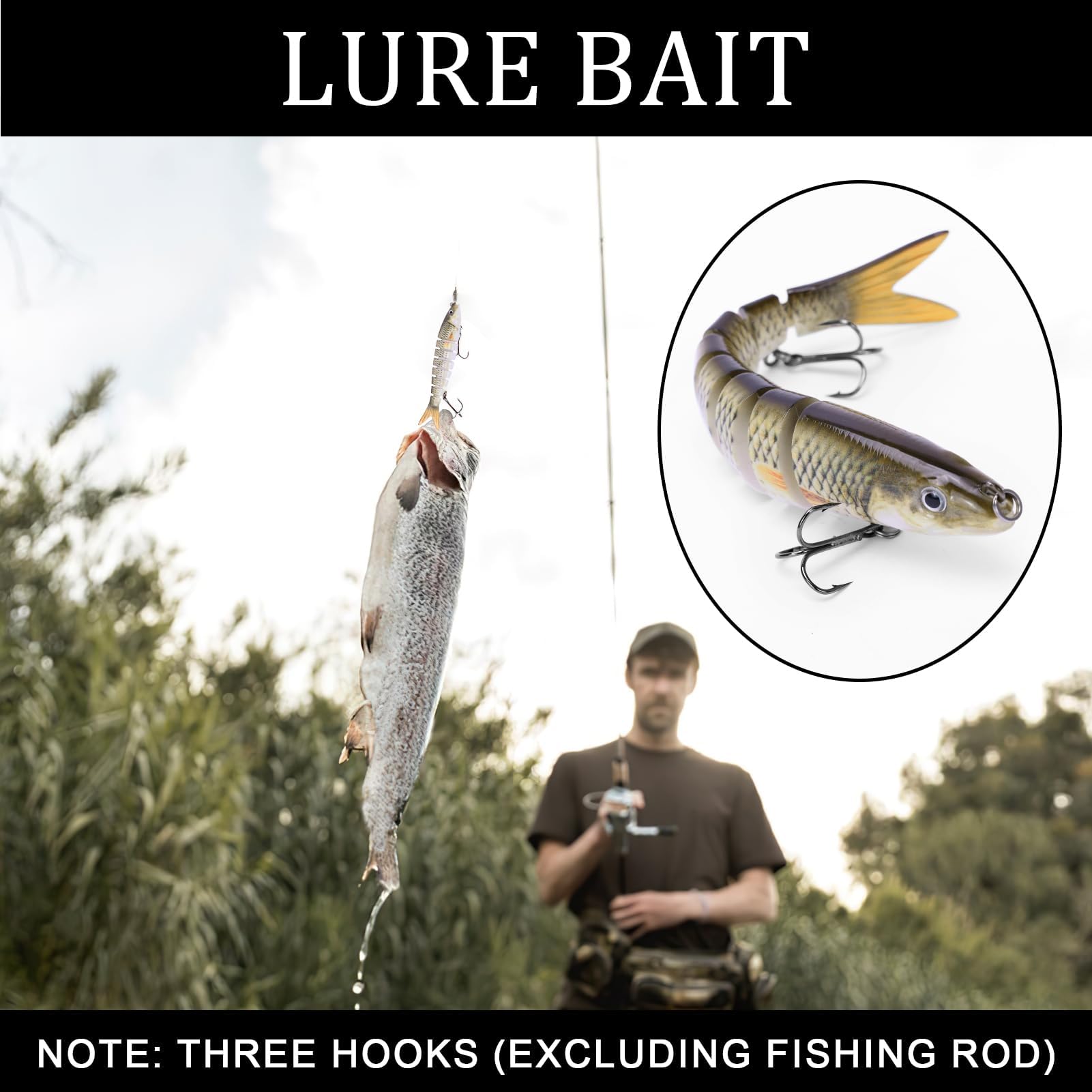 Esca In Plastica Morbida V&M Baby Swamp Hog 4 Pollici - 8 Pezzi - Scegli Il Colore Per La Pesca Al Bass