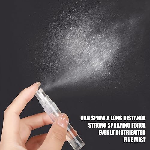 Miniatura 5 de FANDAMEI Mini botella de aerosol, atomizador de perfume recargable de niebla fina, pequeños recipientes vacíos de muestra, botella de viaje portátil
