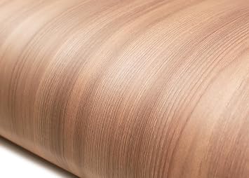 ROSEROSA Peel and Stick Classic Faux Wood Architectural Film Self-Adhesive Vinyl Film Wallpaper Door Wrap Counter Top Border Mirror Molding Trim EP011
