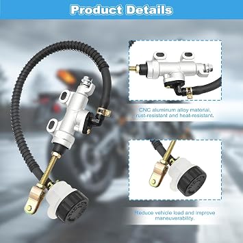Motorcycle Rear Brake Master Cylinder Hydraulic Pump