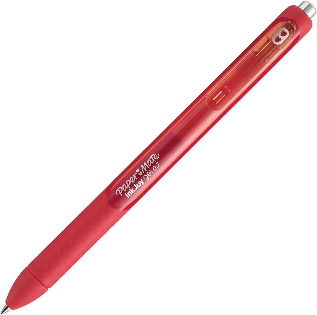 Paper Mate InkJoy Gel Pen, Medium Point, Red