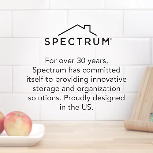 Miniatura 6 de Spectrum Diversified Estante de almacenamiento de pared para armario de madera, corbata de 24 clavijas, cinturón, bufanda y organizador de joyas, un