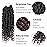 Passion Twist Hair For Kids - 8 Packs 6 Inch Passion Twist Crochet Hair For Black Women, Crochet Pretwisted Curly Hair Passion Twists Synthetic Braiding Hair Extensions(6 Inch 8 Packs, 2)