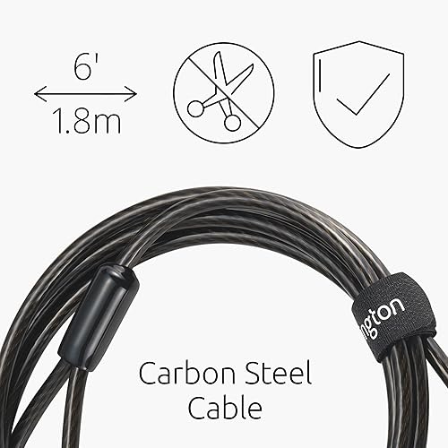 Miniatura 5 de Kensington Slim N17 2.0 - Cerradura de combinación para portátiles Dell con ranura en forma de cuña (K65094WW)