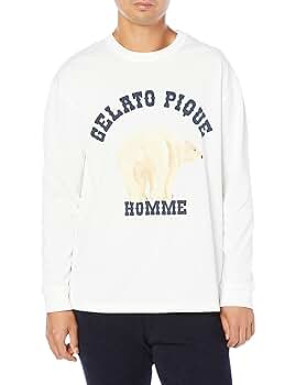 ジェラートピケ　メンズ　Mサイズ ミャクミャク　 Tシャツ チャコールグレー ミャクミャク×GELATO PIQUE ジェラートピケ メンズ Tシャツ