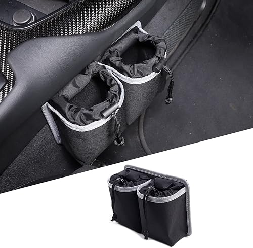 Miniatura 9 de Bolsa de bolsillo de almacenamiento para automóvil compatible con Toyota Supra GR A90 A91 MK5 2019-2022, organizador de asiento de automóvil con