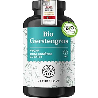 Nature Love Bio Gerstengras 180 Kapseln